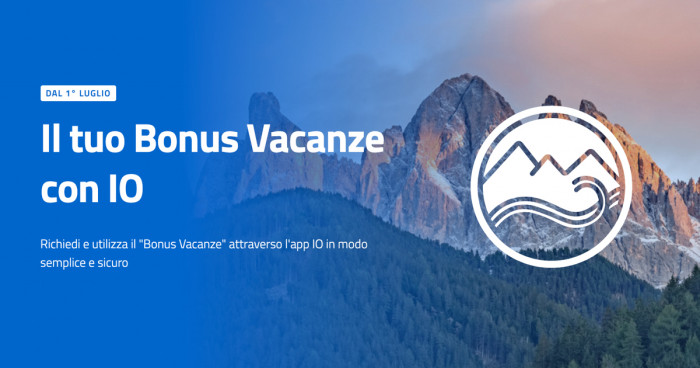 Il Bonus Vacanze si può richiedere sulla App dei Servizi Pubblici