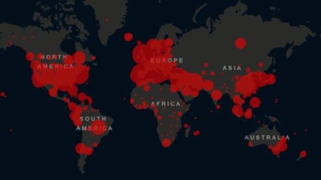 Caos Covid-19 nel mondo, negli States 45mila contagi in sole 24 ore