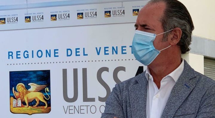 Luca Zaia (presidente regione Lombardia): «Il vaccino AstraZeneca solo agli over 60: noi l’abbiamo deciso ad aprile»