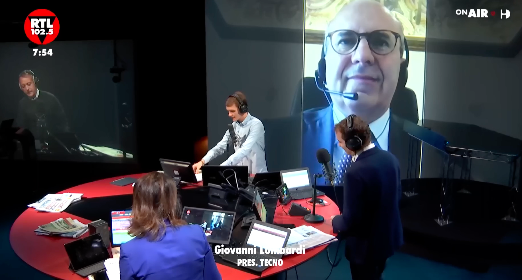 Giovanni Lombardi Tecno a RTL