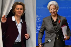 Ursula Von der Leyen Christine Lagarde