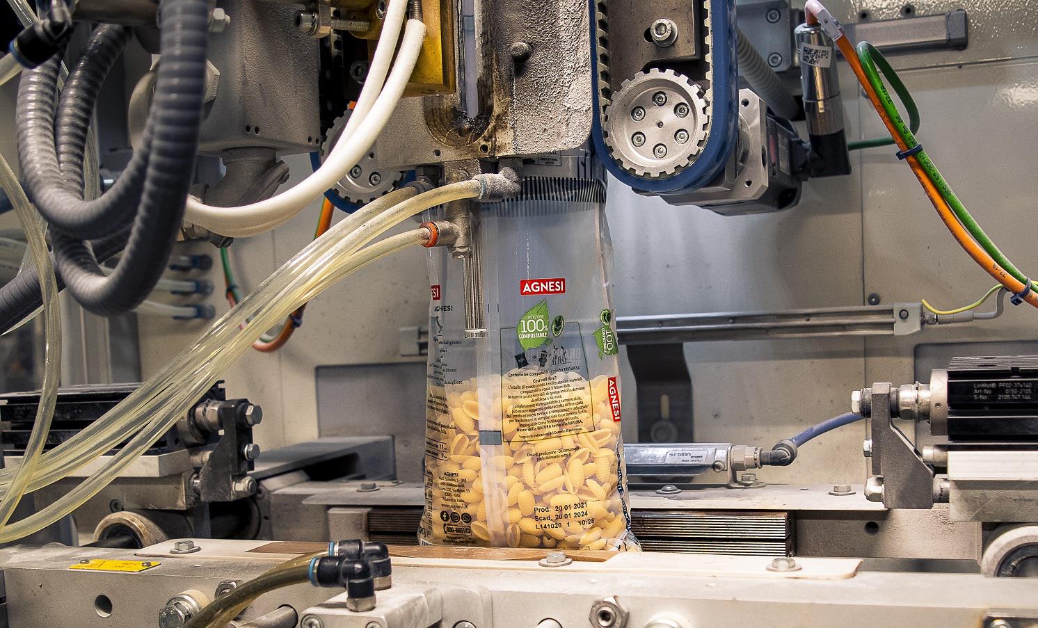 Agnesi, arriva il packaging al 100% compostabile