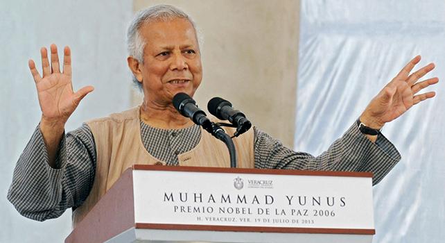 Mohammed Yunus Premio Nobel per la Pace
