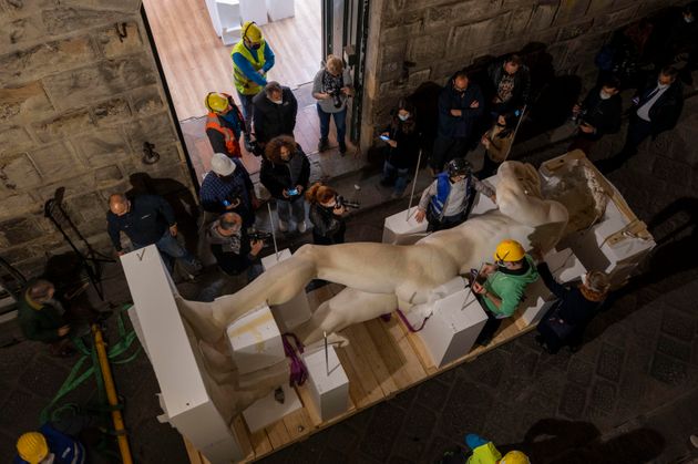 Il gemello digitale del David in partenza per l'expo di Dubai