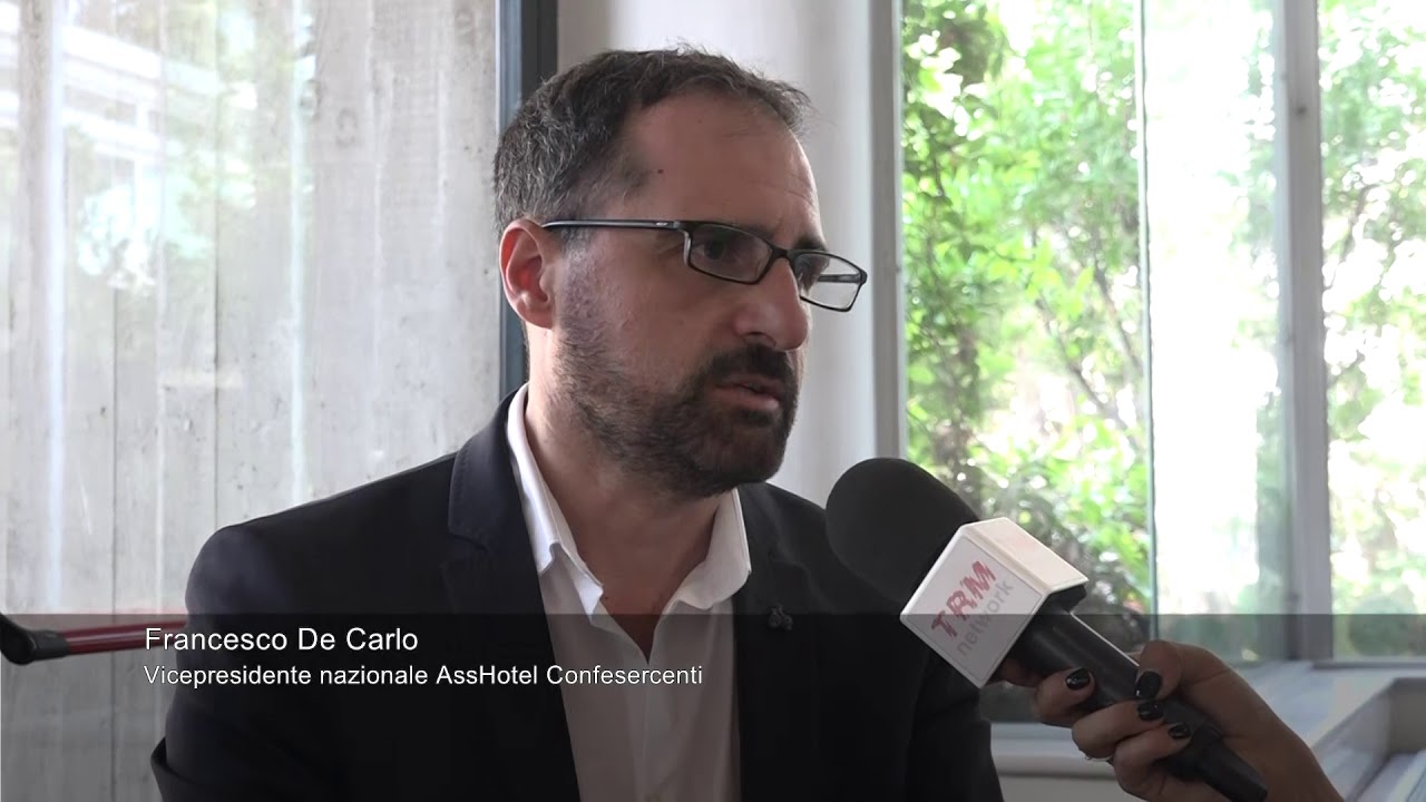 Francesco De Carlo Vice presidente nazionale Assohotel Confesercenti