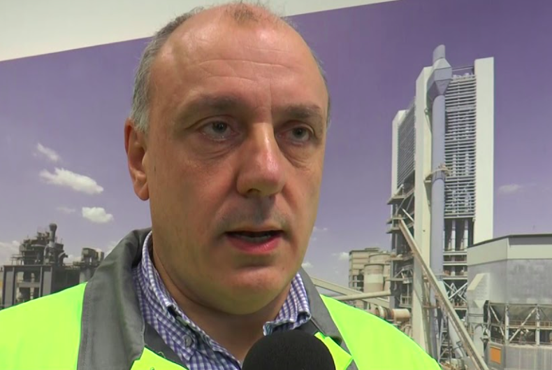 Agostino Rizzo (direttore tecnico Italcementi): «Metteremo a disposizione dei nostri clienti un prodotto di qualità»