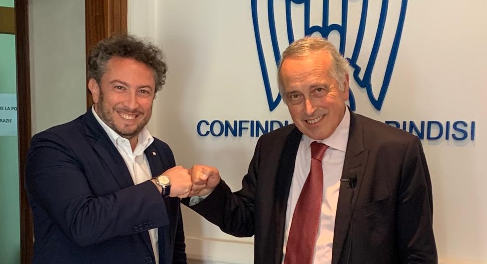 Accordo Confindustria Brindisi e Fedimpresa Italia