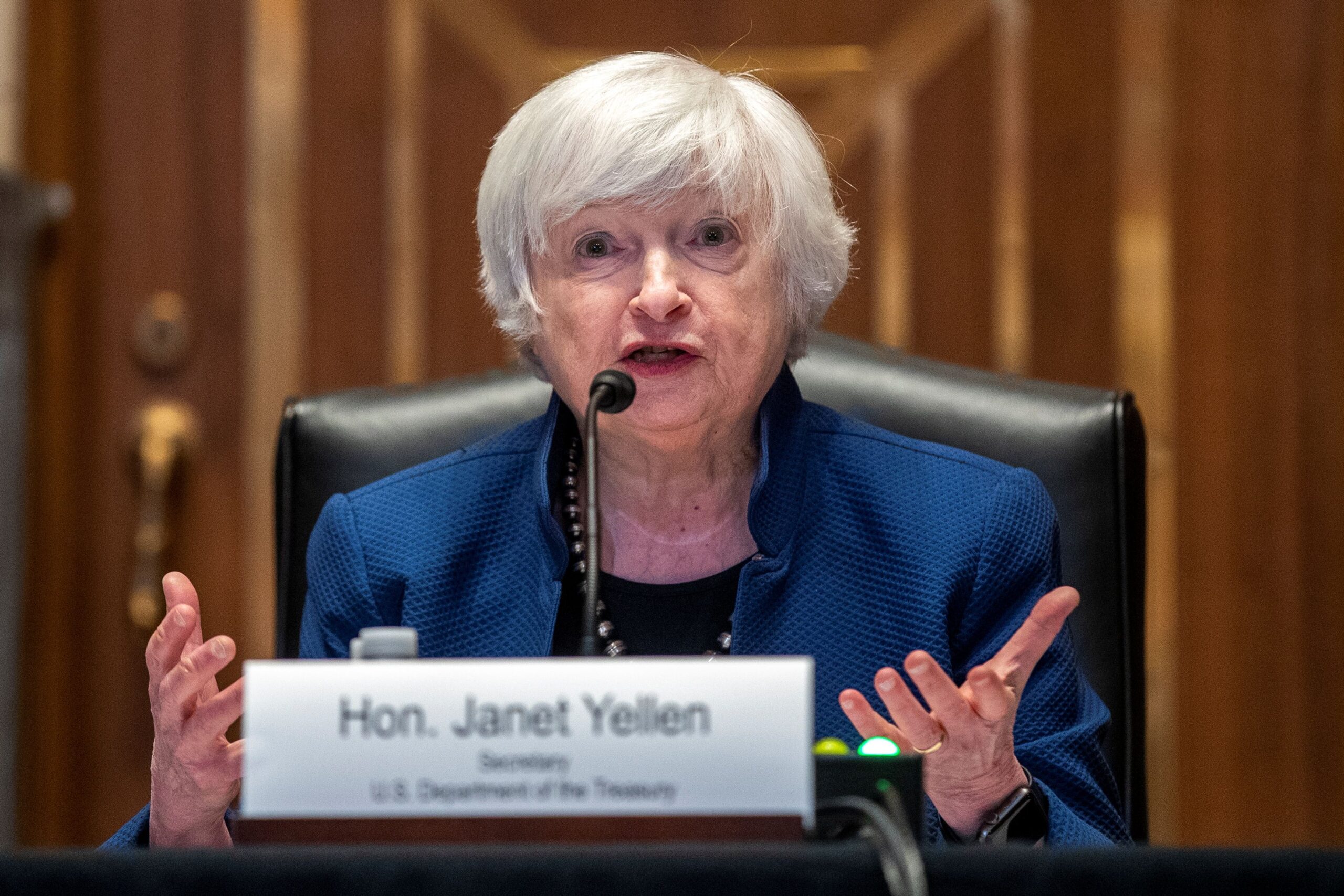 Janet Yellen (segretaria di Stato al Tesoro Us): «Draghi: grande leadership, G20 altamente produttivo»