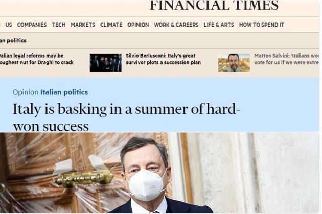 Il Financial Times incorona Draghi