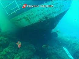 Recupero relitto Motoscafo Bora Bora