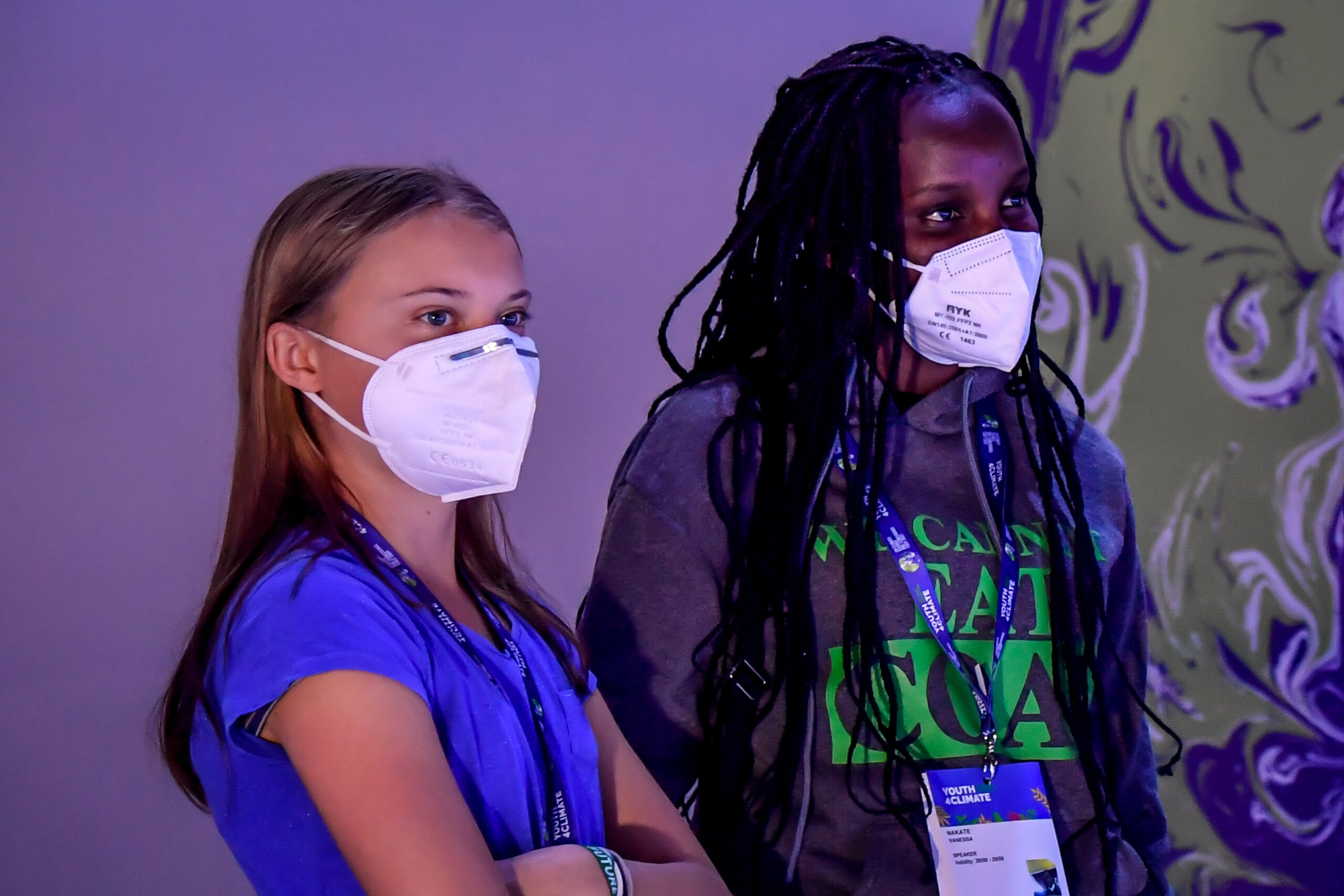Greta Thunberg e Vanessa Nakate