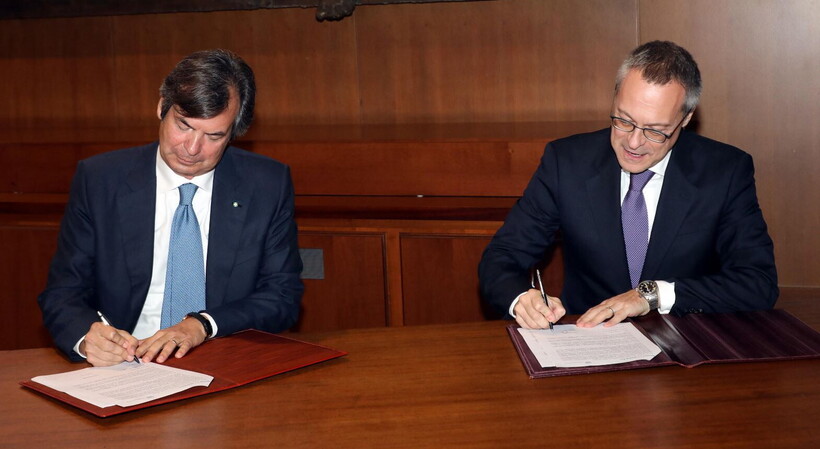 Siglato accordo tra Confindustria e Intesa Sanpaolo