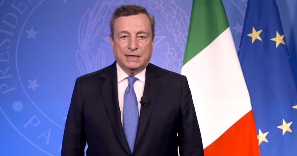 Mario Draghi avanti col Green Pass