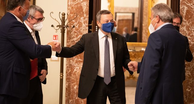 draghi sindacati