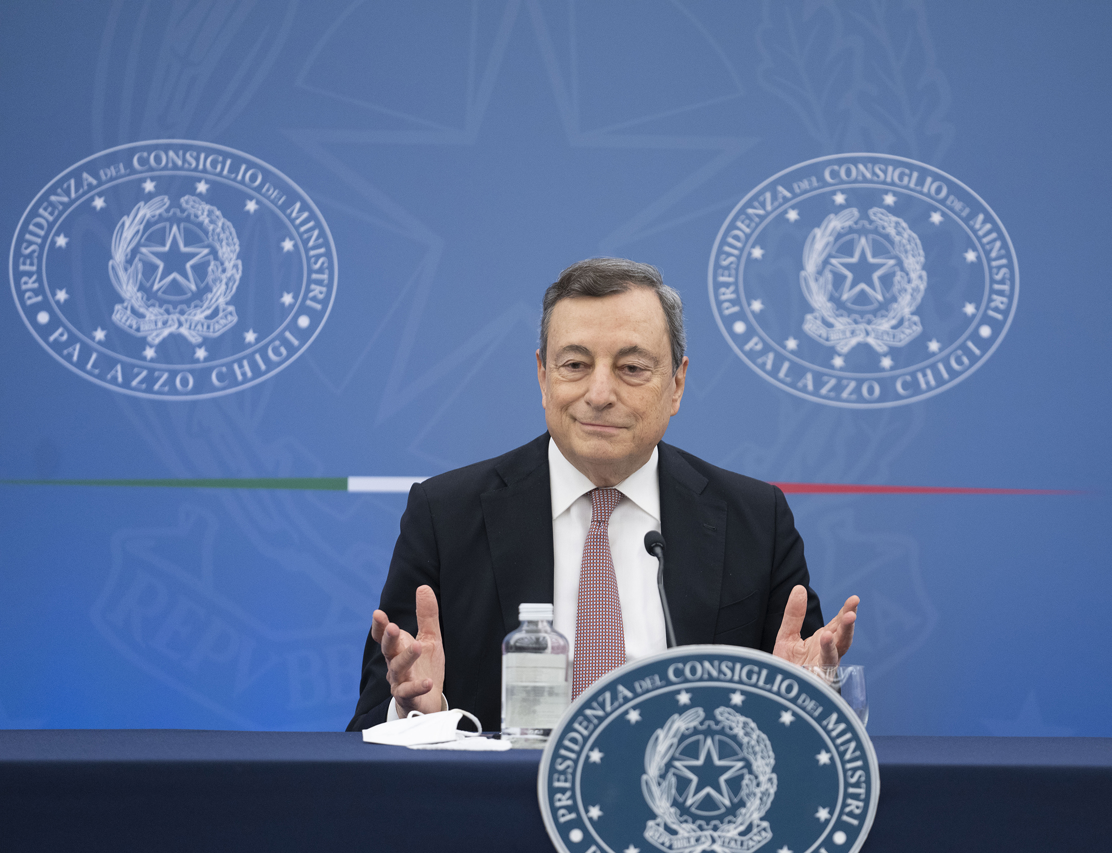 Mario Draghi (premier): «Procedere subito con l'agenda di riforme concordata con l’Europa»