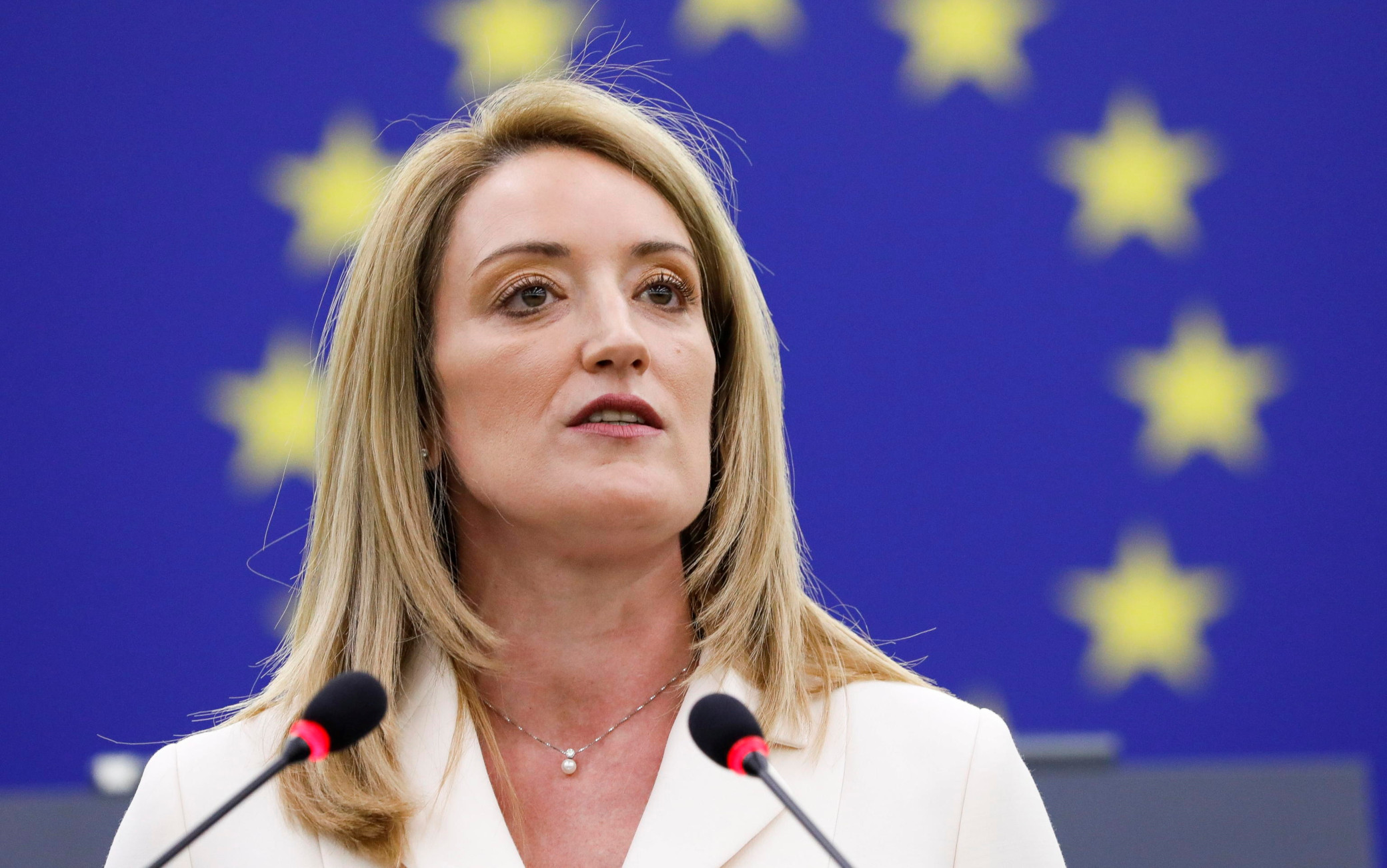 Roberta Metsola (presidente Europarlamento): «L’Unione Europea non ha paura della Russia»