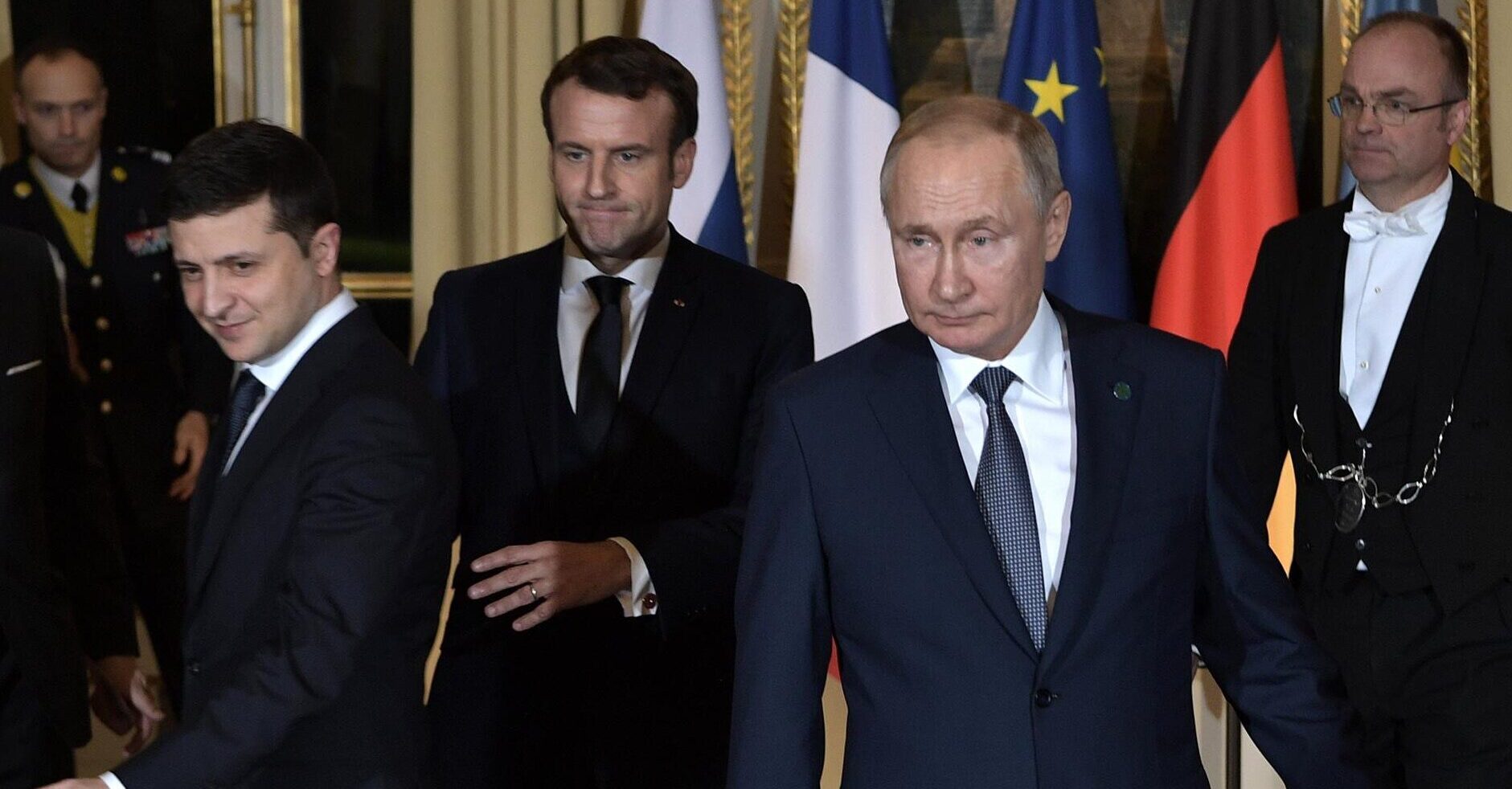 Putin zelensky Macron