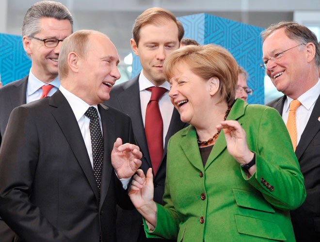 Merkel Putin