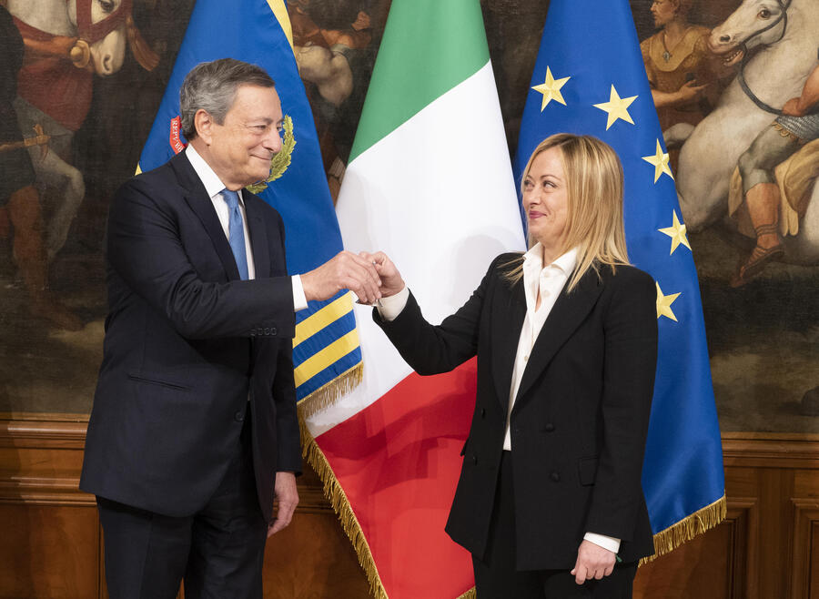 draghi Meloni