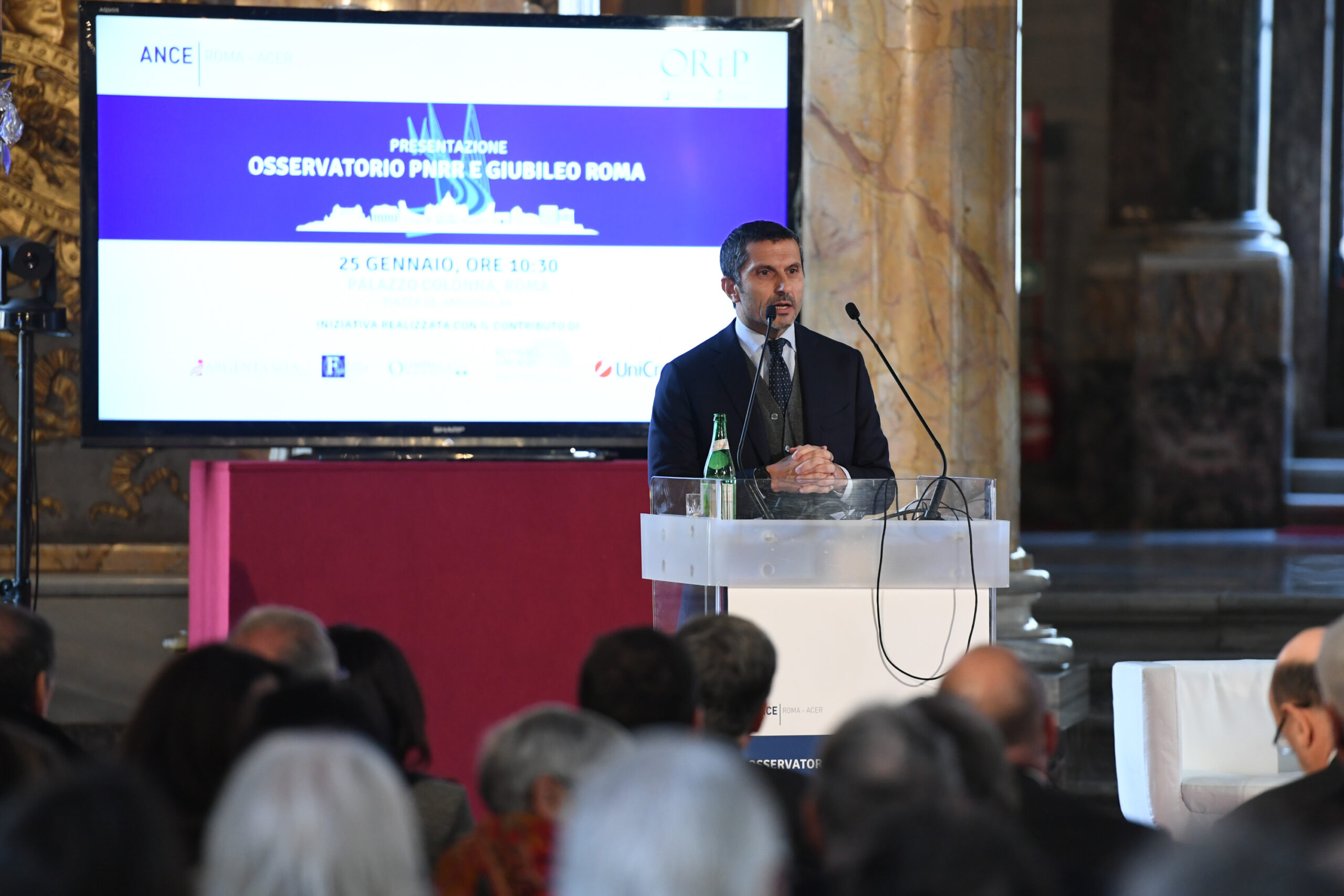 Nasce a Roma l’Osservatorio sulle Opere del PNRR e del Giubileo 2025 | L’intervento di Antonio Ciucci, Presidente Ance Roma