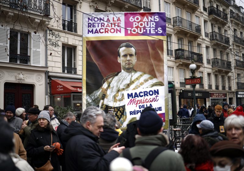 proteste macron