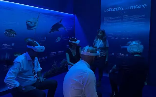 A Pantelleria aperta la 'stanza del mare' con visori 3D | L’iniziativa