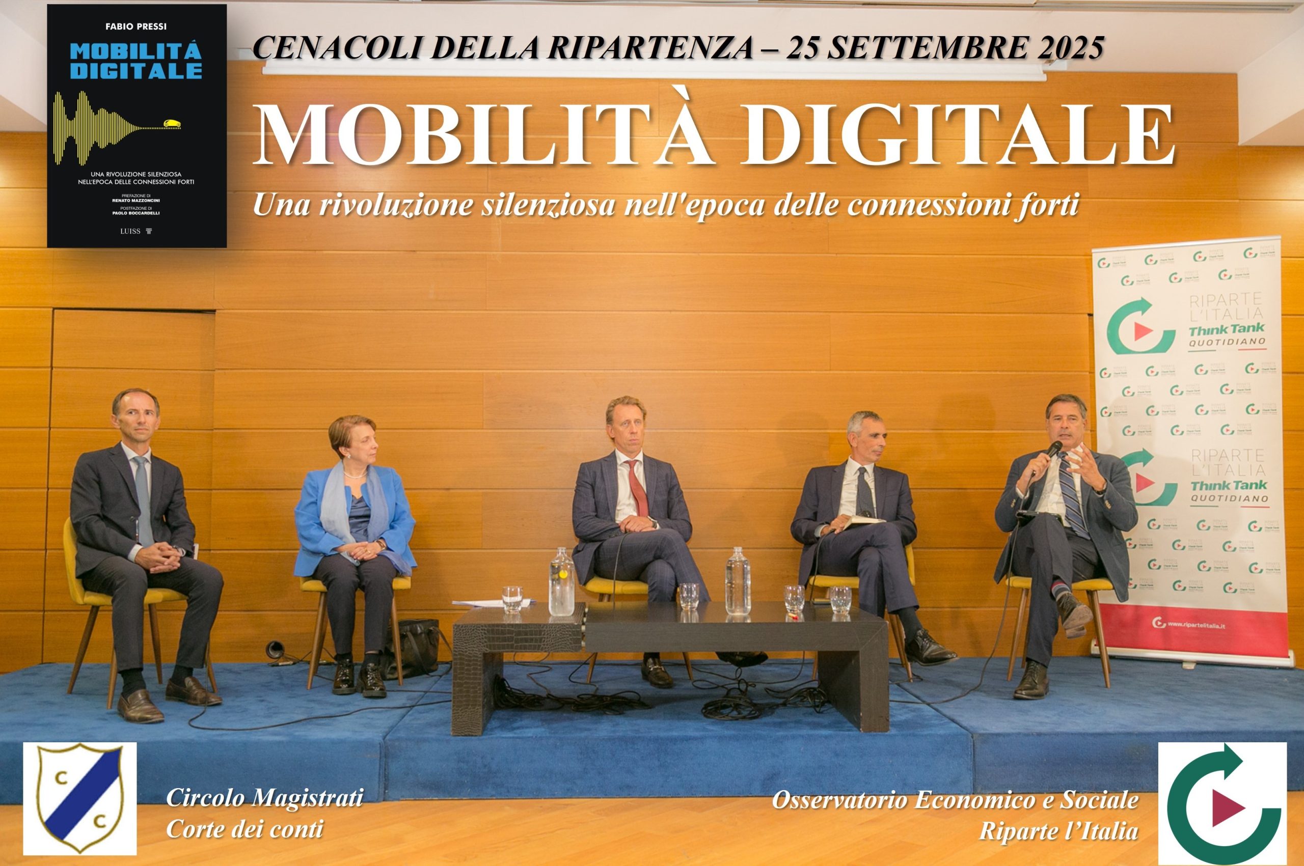 Mobilità digitale: presentato il libro di Fabio Pressi a Roma