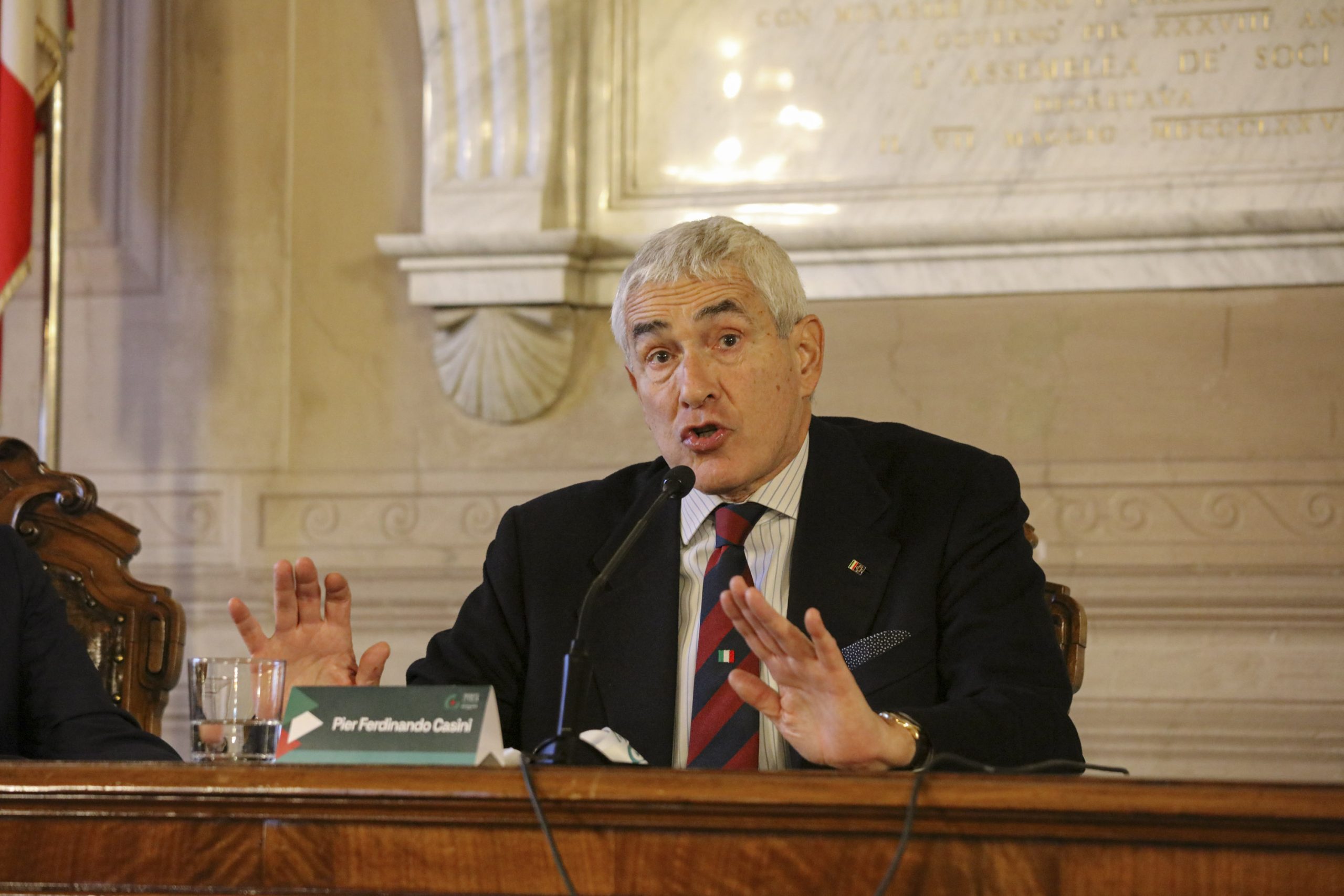 Pier Ferdinando Casini, Senatore della Repubblica: "L'Europa è la nostra unica via"