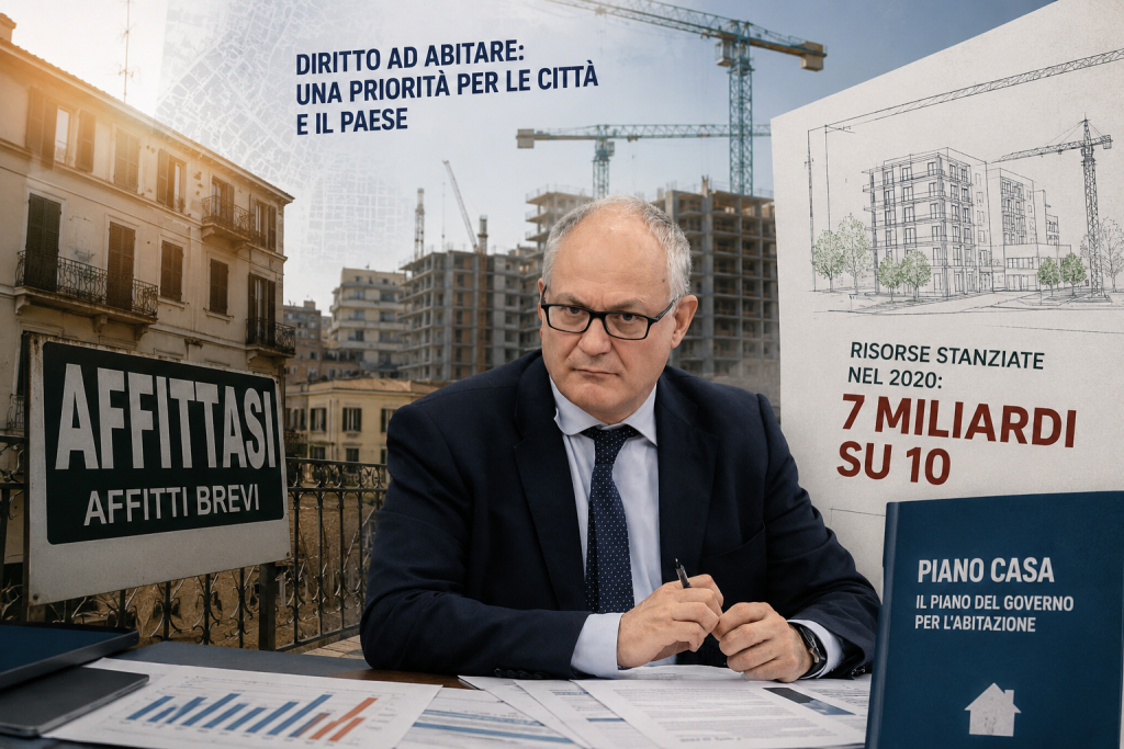 Sindaco Roma Roberto Gualtieri, sindaco di Roma e presidente Ali: “Il Piano Casa del ...
