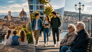 Firenze, Bolzano e Trieste guidano la qualità della vita per bambini, giovani e anziani. Rosina: “In Italia è in corso un progressivo degiovanimento” | L’analisi