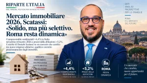 Mercato immobiliare 2026, Daniele Scatassi: «Solido, ma più selettivo. Roma resta dinamica»