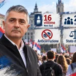 Ilija Srdanovic, cardiologo e capolista del movimento degli studenti in Serbia, indica la sua priori...